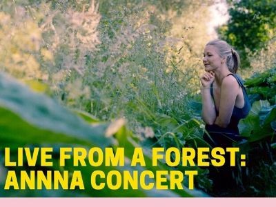 Mūzikas jaunumi TEV | Dzietādājas ANNNA koncertēs mežā!